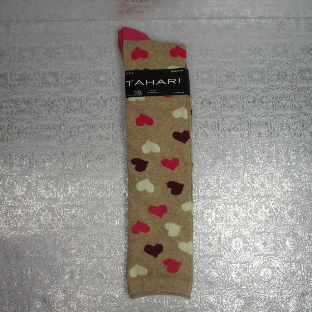 TAHARI Knee Socks 2 Pairs NWT Size 9-11 - Picture 8 of 13